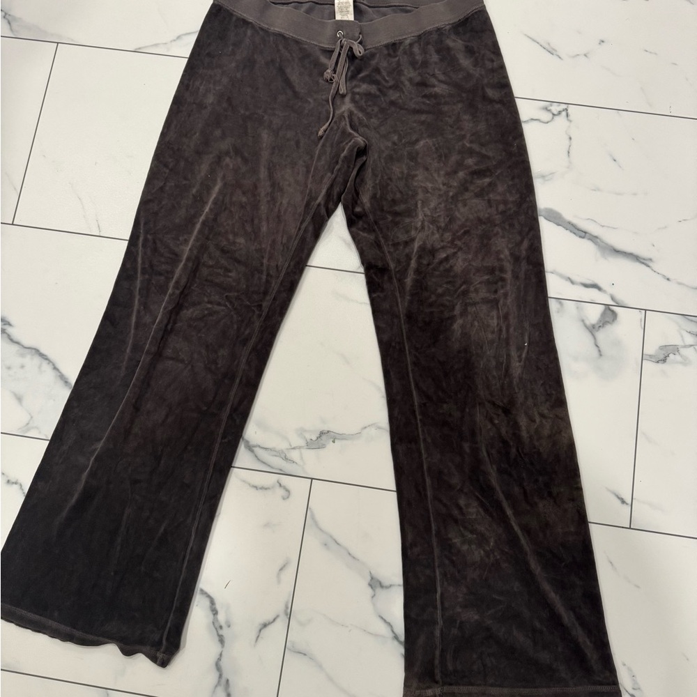 Juicy Couture Brown Velour Pantsuit